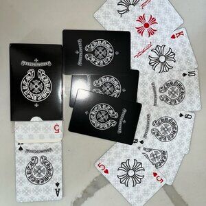 Chrome hearts playing cards